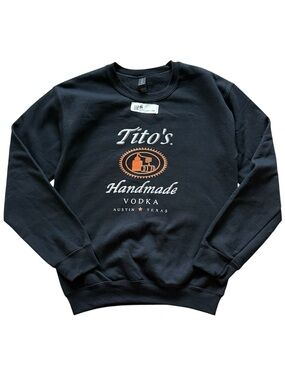 Titos Handmade Vodka Classic Crewneck Unisex Sweatshirt Perfect Gift Size Small